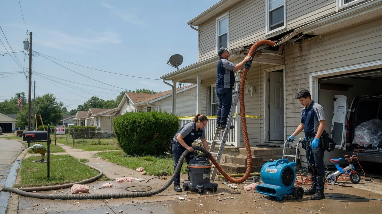 Water Damage Restoration in South Boston, VA near me